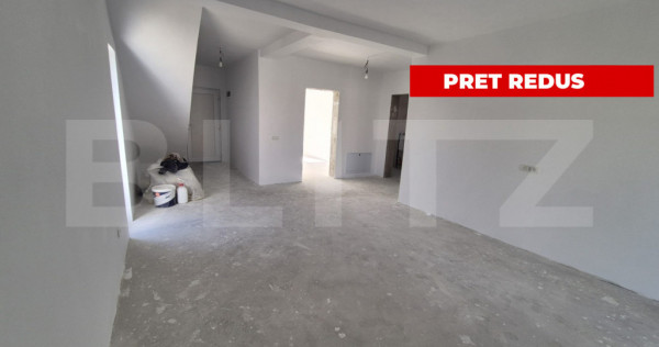 Duplex 4 camere 110mp utili, 290mp teren, Giroc