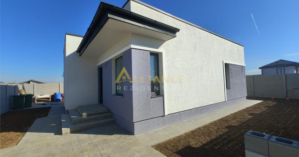 Casa moderna 4 camere, 2 bai, 300 mp teren - predare la chei