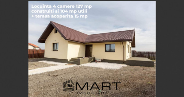 Casă Modernă cu Teren 500 m&sup2;
