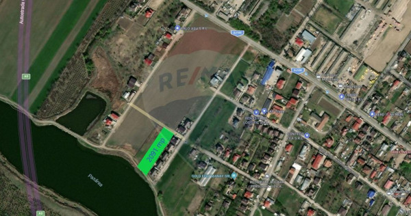 Teren intravilan 2.091 mp cu deschidere la lac &ndash; Afumați
