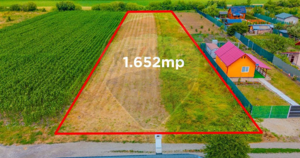 COMISION 0% | Teren intravilan | Bod, strada Avram Iancu