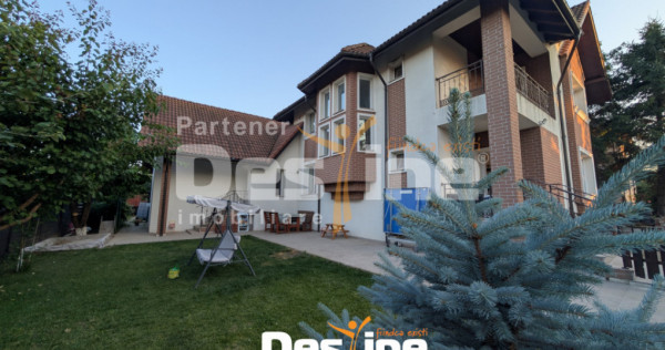 Vilă D+P+1+M 6 camere 180 mp cu 1000 mp teren și utilită?