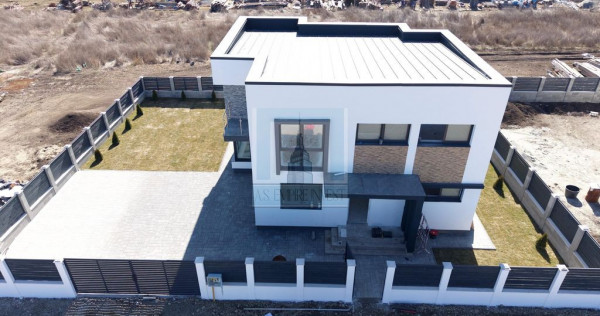 Casa 4 camere,stil Mediteranean- zona Primăverii. Sanpetru