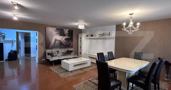 Apartament de inchiriat, 3 camere, spațios și luminos