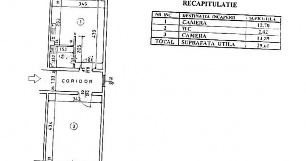 GARSONIERA DUBLA SECTOR 3 AUCHAN TITAN