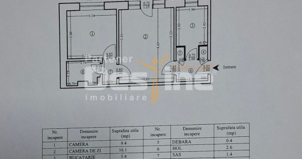 Mircea cel Batran - Apartament 2 Camere