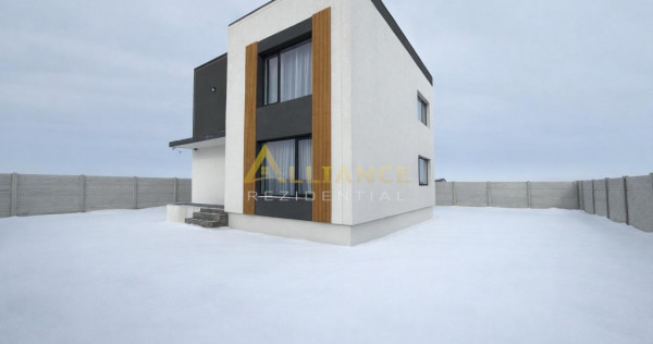 Casa individuala P 1E - 3 camere 2 bai - teren 407mp