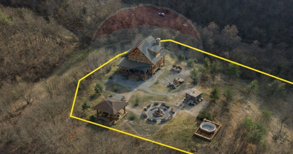 Poiană pentru cabana de vanzare intravilan Coas