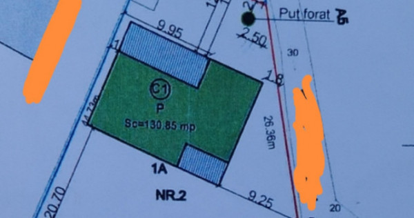 Teren intravilan, 874 mp, zona Valea Fetii