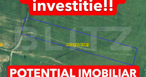 Teren extravilan 15000mp Giroc&ndash; oportunitate investiție