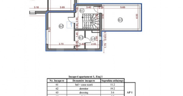 Penthouse 3 terase, 94 mp, zonă Semicentrală
