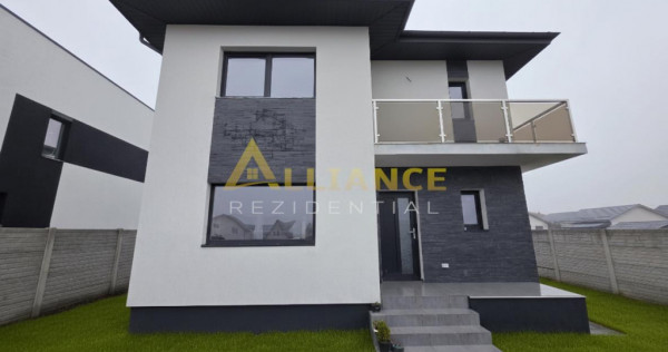 Vila individuala cu 4 camere 2 bai teren 450mp