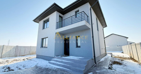 Vila Individuala / 4 Camere / 2 Bai / Incalzire Pardoseala /