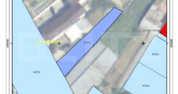 Teren intravilan, 372 mp, Calea Bucuresti