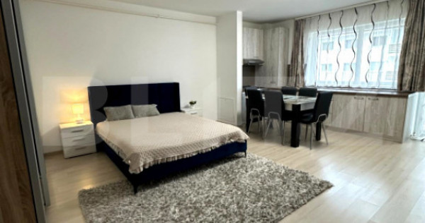 Garsonieră modernă cu balcon, bloc nou - S&acirc;npetru