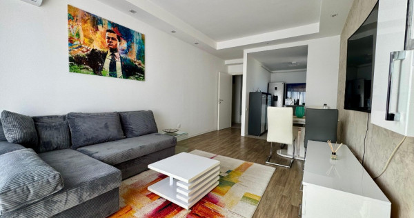 COSMOPOLIS - Apartament 3 camere, mobilat si utilat, vedere piscina