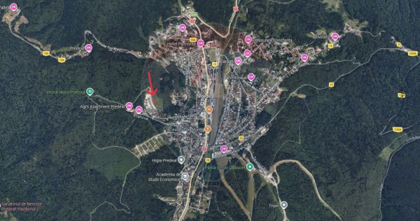 Teren intravilan de v&acirc;nzare &ndash; Predeal | Brașov 1000 mp