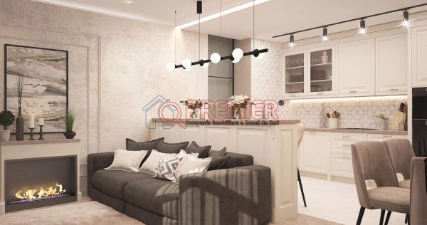 Garsoniera decomandata 39,15 mp Finisaje Premium