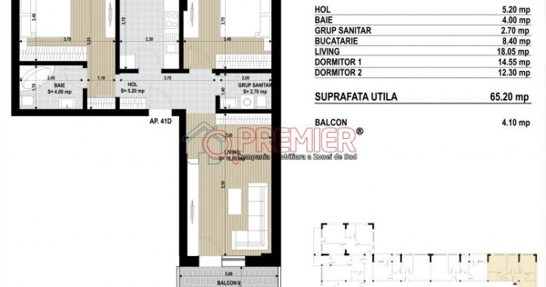 3 camere - Sector 4 - Berceni -Grand Arena