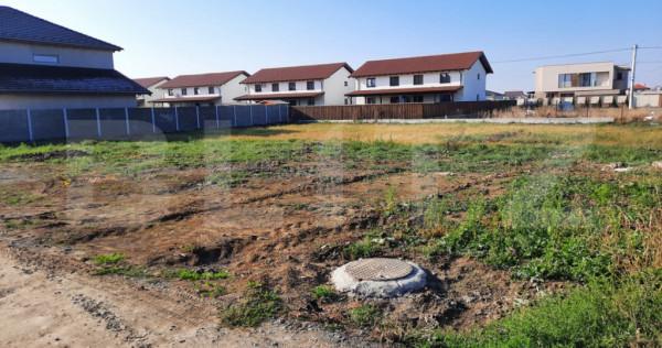 Teren intravilan, constructii, 2 fronturi, 507 mp, Sacalaz!