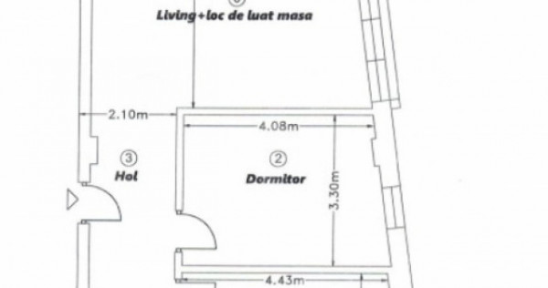 Apartament 3 camere, 75 mp, etaj intermediar, zona Corneliu