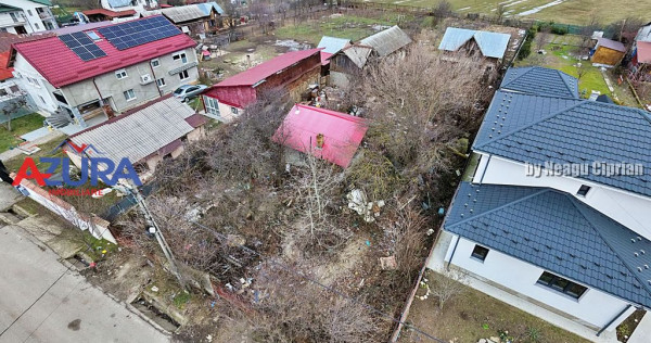 Teren 1053 mp cu deschidere 18 m &ndash; Războieni, str. Tur...