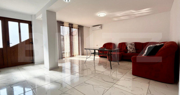 Casă S+P+1 pod mansardabil 165 mpc, teren 1175 mp, la asfal