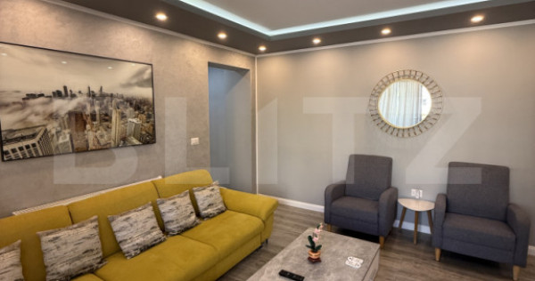 Apartament modern cu 4 camere, 77 mp, etaj intermediar, zona