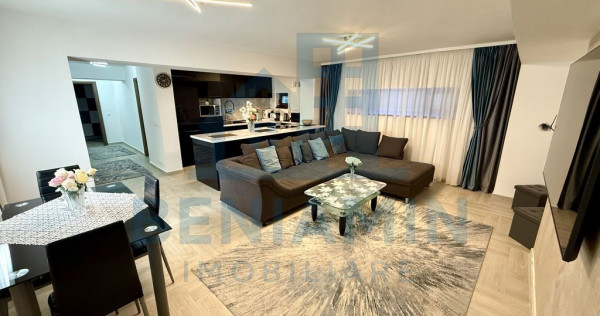 3 camere - 92mp - 2017 -mobilat -utilat - centrala - Grad...