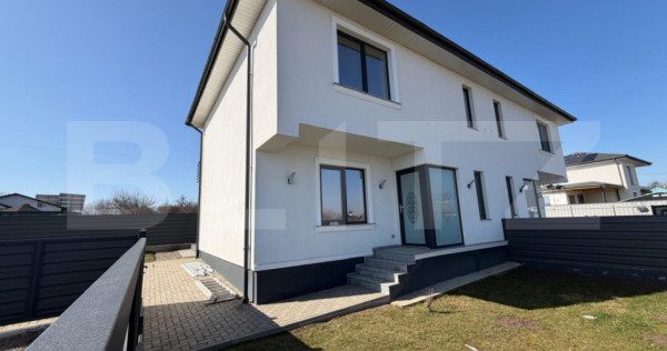 Duplex modern, 4 camere, 100 mp utili, 290 mp teren, zona Ti