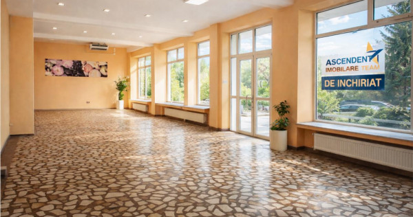 Spatiu comercial vitrinat,dublu acces,257 mp,disponibil si j