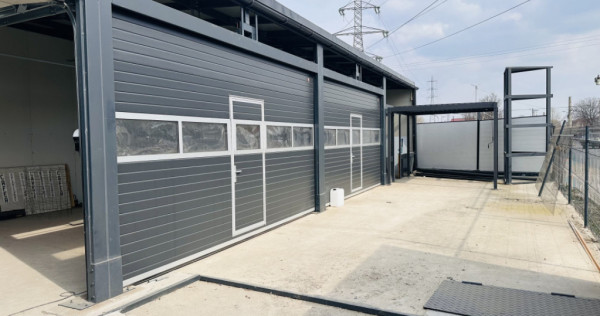 Hala premium Rosu-Chiajna, 150 mp utili, 250 mp teren