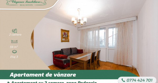 Apartament cu 2 camere. Zona Podgoria. Arad