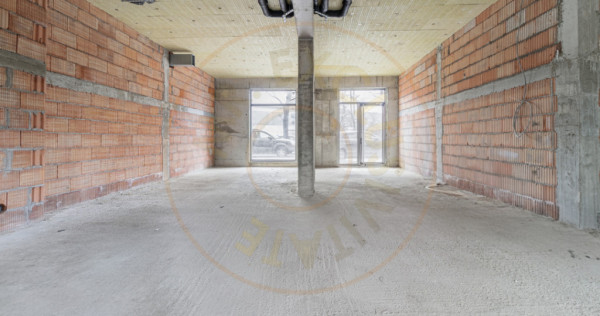 Spatiu Comercial Semifinisat | Bloc nou | Hercesa Vivenda