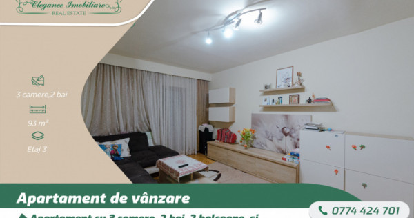 Apartament cu 3 camere si centrala prorpie, zona 300 Micalac