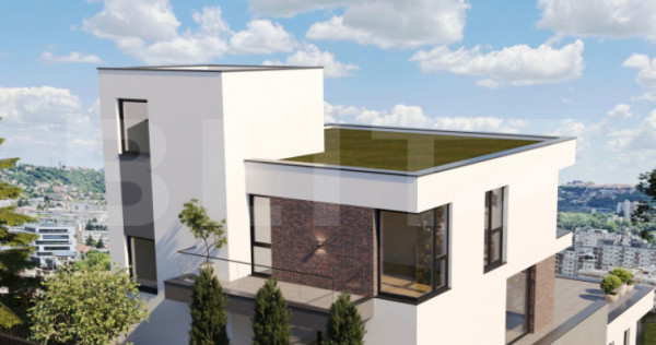 Penthouse spectaculos cu terasă panoramică &ndash; Grigorescu,