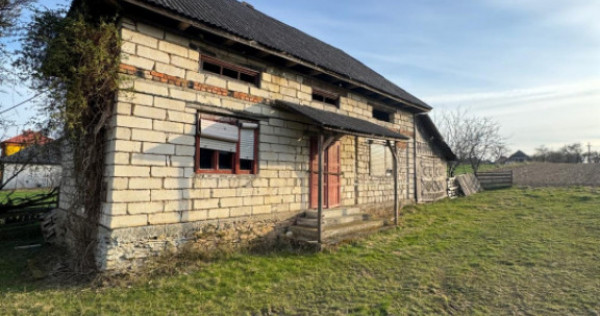 Casă Asuaju de Sus, 47 ari teren, investiție, necesită re