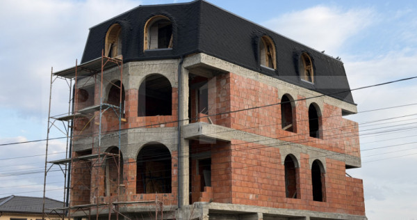 Imobil la roșu 400 mp, ideal pensiune, zona Dragoieni