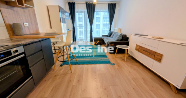 Silk District Apartament 2 camere 51 mp mobila utilat modern