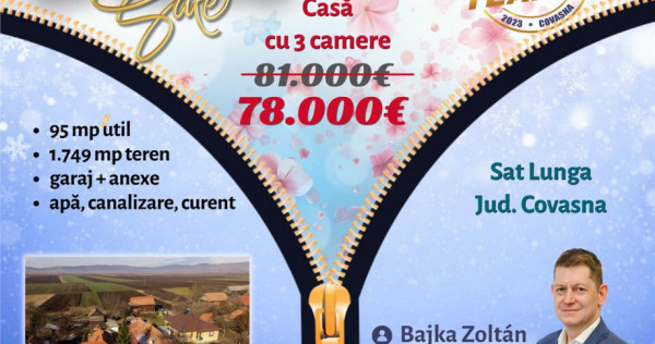 Proprietate pe 1.800 mp teren, avantaje alese, in vecinatate