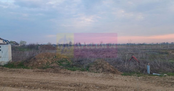 Săbăreni, teren curti-constructii 610 mp cu utilităti