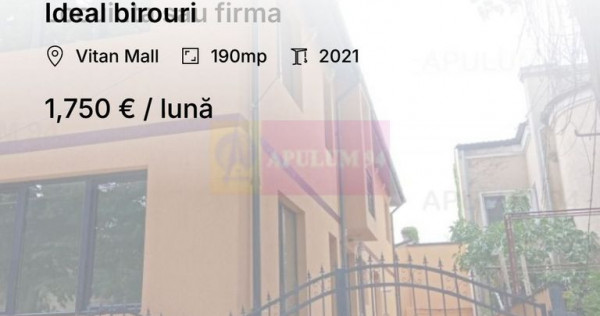 Vila P+1 sector 3, zona Mall Vitan | Locuinta sau firma