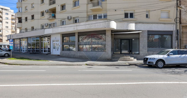 Spațiu comercial generos &icirc;n vad excelent &ndash; zona Intim, Arad
