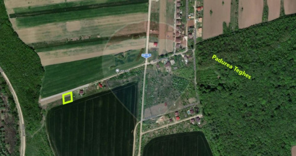Teren intravilan de vanzare 500 mp, com Domnesti/Teghes