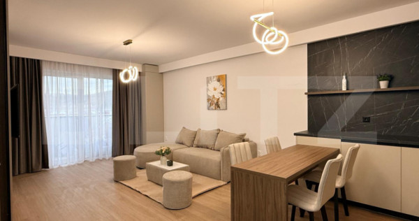 Apartament lux 2 camere, 45 mp, terasa 8 mp, etaj intermedia