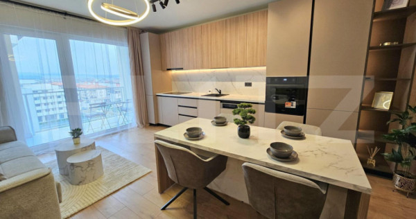 Apartament la cheie, 2 camere, incalzire in pardoseala, lift
