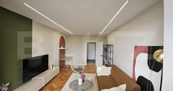 Apartament cu 2 camere, decomandat, renovat, Copou &ndash; zona