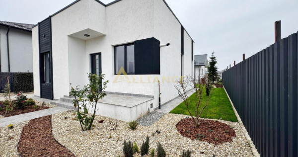 Casa individuala - 3 camere 2 bai - teren 300mp