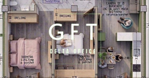 Apartament 2 camere | Parter