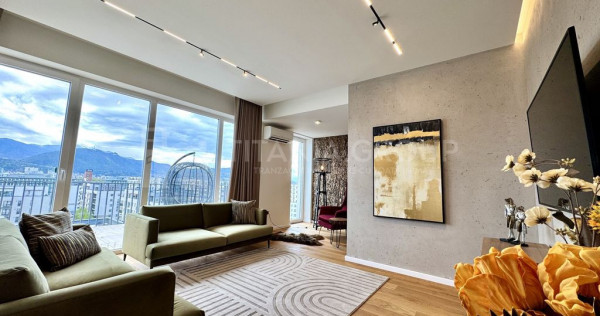 Penthouse de lux, prima &icirc;nchiriere, priveliște spre Tam...